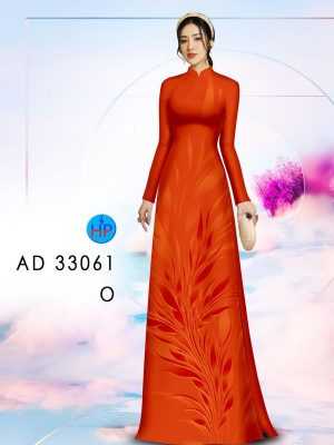 Vải Áo Dài Hoa In 3D AD 33061 20